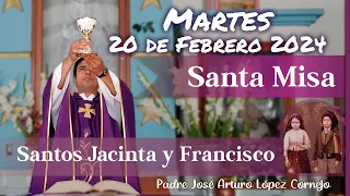 ✅ MISA DE HOY martes 20 de Febrero 2024 - Padre Arturo Cornejo