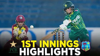 1st Innings Highlights | Pakistan Women vs West Indies Women | 5th T20I 2024 | PCB | M2F2A