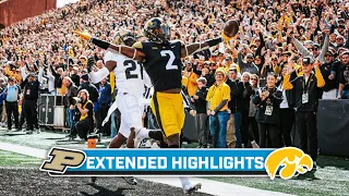 Purdue at Iowa | Extended Highlights | Big Ten Football | Oct. 7, 2023