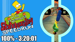 Simpsons Skateboarding Speedrun: 100%: 3:20:01