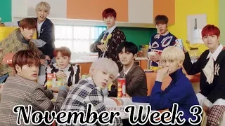 [TOP 100] Gaon Kpop Chart 2018 [November Week 3]