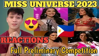 CELESTE CORTESI: MISS UNIVERSE 2023: FULL PRELIMINARY COMPETITION  PHILIPPINES | REACTION 🇵🇭😍