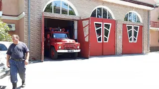 *RARE* Zil 130 Engine 161 responding to call. *СГУ-60*