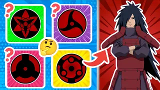 👁️ Guess the MANGEKYOU SHARINGAN users | Naruto Shippuden | Anime Quiz #anime