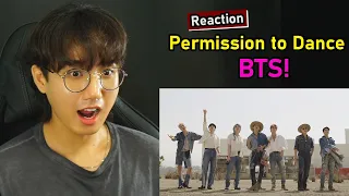 BTS (방탄소년단) 'Permission to Dance' Official MV - KOREAN reaction by Brian Lee