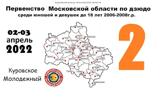 Первенство Московской области по дзюдо до 18 лет 2006-2008г.р. Татами 2