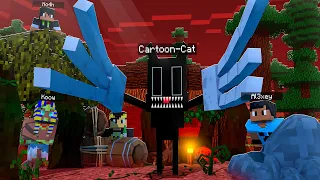 ESCONDE ESCONDE do CARTOON CAT no Minecraft! ‹ Koow ›