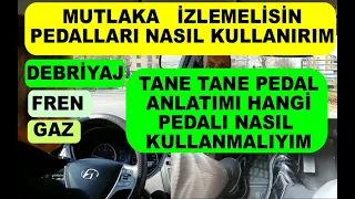 Pedal Yönetimi Nasıl Olmalı Göz Kulak Ayak Kombinasyonu Nedir Dikkatli Dinleyelim