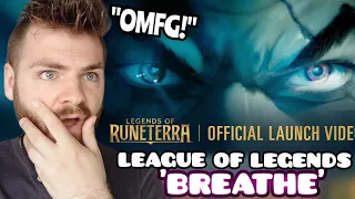 First Time Hearing BREATHE "Legends of Runeterra" | League of Legends OST | Reaction