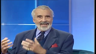 Christopher Lee interview | Dracula | Hammer films | British Actor | 5's Company | 1997