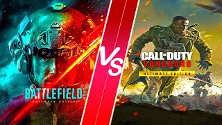 Battlefield 2042 vs Call of Duty: Vanguard - Direct Comparison! Gameplay & FPS!