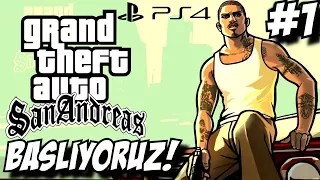 Büyük Efsane başlıyor ! GTA San Andreas ! Ps4 Türkçe #1