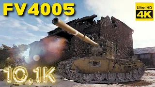 World of Tanks 2 Kills 10,1k damage FV4005 | 4K Video | - My battle My rules