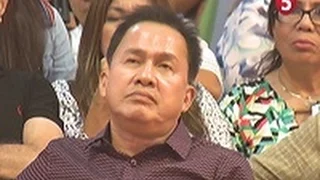 QUIBOLOY, NAGTAMPO UMANO DAHIL DI KINOKONSULTA NI DUTERTE