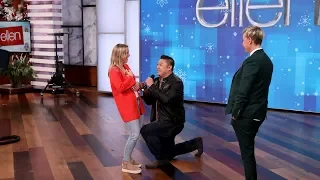 Ellen Helps a Proposal: Behind the Scenes