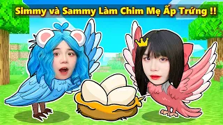 Mèo Simmy Và Sammy Làm Mẹ Ấp Trứng Chim ! Sim Sam Làm Chim Mẹ Trong Roblox