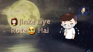 Raaton Ko Uth Uth Kar Jinke Liye Rote Hain || old hindi || Romantic love status video || Lyrics