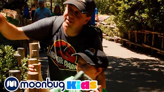 Dinosaur Animal Park Adventure | T-Rex Ranch Adventures | Kids Songs | Moonbug Kids