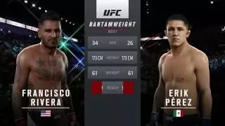 UFC 201, FRANCISCO RIVERA VS ERIK PEREZ