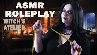 ♠• АСМР ВЕДЬМИНО АТЕЛЬЕ НА ХЭЛЛОУИН 🖤👗 | ASMR WITCH ATELIER AT HALLOWEEN 👻🎃 | TINGLES | РОЛЕВАЯ •♠