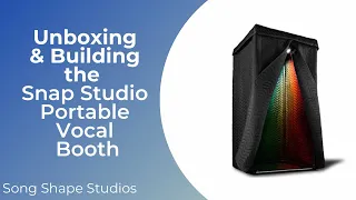 Unboxing and Building The Snap Studio Portable Vocal Booth