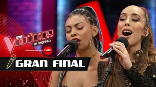 Natalia De Triana vs.  Erin Rutledge - Bailando con tu sombra | Gran Final | The Voice: El Regreso