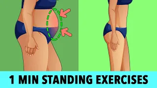 1-Minute Standing Exercises: Belly Fat Burner