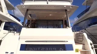 2020 Prestige 630 Luxury yacht - Walkaround Tour - 2019 Fort Lauderdale Boat Show