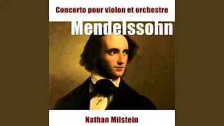 Concerto pour violon in E Minor, Op. 64, MWV O14: II. Andante