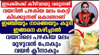 ഇഞ്ചിയും നാരങ്ങയും കൂടി ഇങ്ങനെ കഴിച്ചാൽ വയറിലെ പഴകിയ മലം മുഴുവൻ പോകും വയർ ക്ലീനാകും