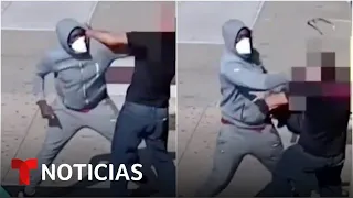 Golpean brutalmente a un anciano en un asalto en Nueva York | Noticias Telemundo