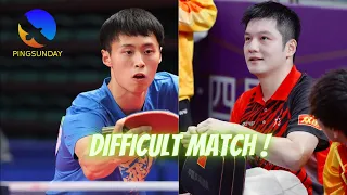 very difficult match even for Fan Zhendong | National Games 2021