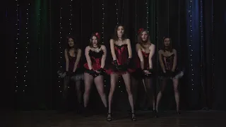 Lady Marmalade. Moulin Rouge. Cabaret dance. "Мулен Руж" шоу-группы "Luna-Dance"