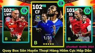 Dùng 12,800 Coins Quyết Tâm Săn Những Huyền Thoại Cực Mạnh Và Hiếm Trong eFootball Mobile 2024