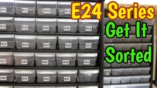 E24 Series of Preferred Numbers - Resistor Sorting