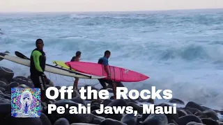 Pe'ahi, Jaws Maui - Off the Rocks - Jan. 10th 2016