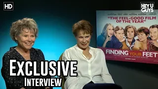 Imelda Staunton & Celia Imrie - Finding Your Feet Exclusive Interview