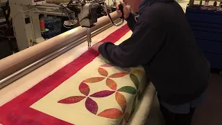 Orange Peel Quilt Part 1