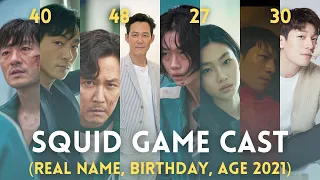 SQUID GAME CAST (REAL NAME, AGE, BIRTHDAY) 2021