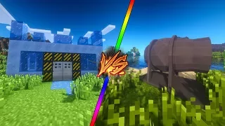 RETO DE LA BASE VS BOMBA NUCLEAR 😱💥 BOMBA DESTRUYE EL MUNDO DE MINECRAFT