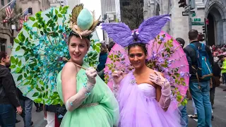 New York City LIVE Easter Bonnet Festival 2024 - NYC Easter Parade 2024