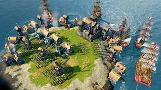 MAYORCETE CONTRA TODOS en AGE OF EMPIRES 3: Imperio Legendario por Tierra y Mar