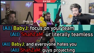 BabyJ gets UPSET with ShahZaM || Drama starts at 2:05