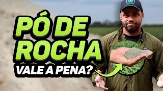 PÓ DE ROCHA DISPONIBILIZA POTÁSSIO?