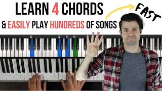 Learn 4 Chords to Play Hundreds of Songs