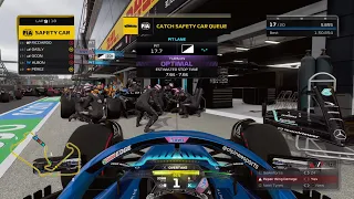 F1 23 | Round 11 | Silverstone | Alpine A523 | Ocon