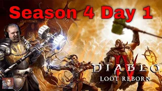 Diablo IV -  Season 4 Day One!! Ep2 (Season Of The Crazy Builds)