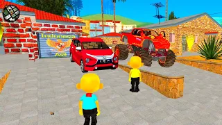 Upin & ipin bawa Mobil Monster Legend , Mail di kutuk jadi Skibidi Toilet Fizi takut 😭 Dunia Oyya