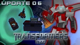 Minecraft | FiskFille's TRANSFORMERS MOD Update 0.6.0 (Space Bridge) (Cybertron Map)