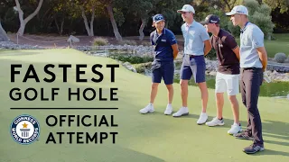 The Fastest Hole of Golf | Guinness World Records 2021 | Hero Challenge